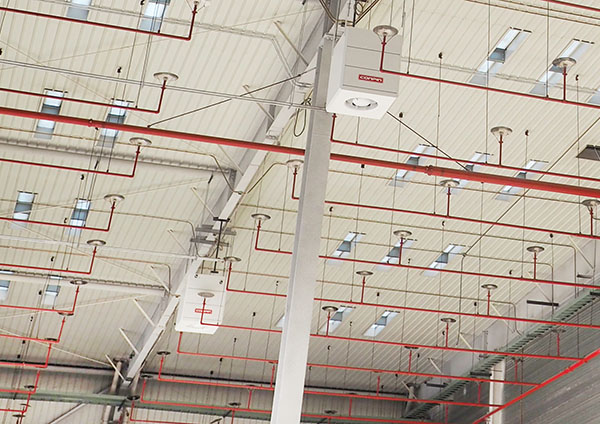 戴姆勒-奔馳儲(chǔ)運(yùn)庫(kù)(北京)應(yīng)用康平高大空間空調(diào)