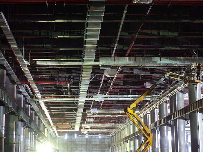 高大空間機(jī)組應(yīng)用大興機(jī)場(chǎng)磁各莊地鐵