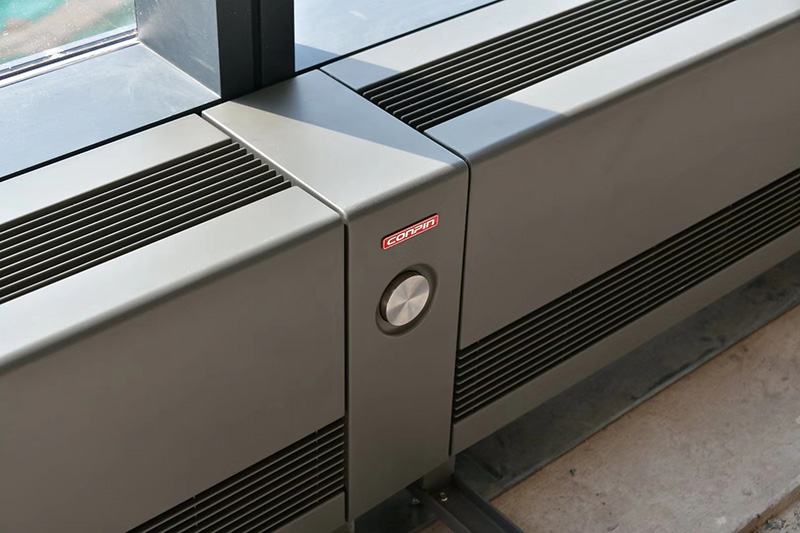 麗澤金融商務(wù)區(qū)--康平幕墻散熱器樣板間安裝完畢